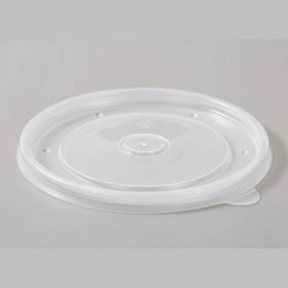 Couvercle PP micro-ondable Ø 150 mm pour bol kraft