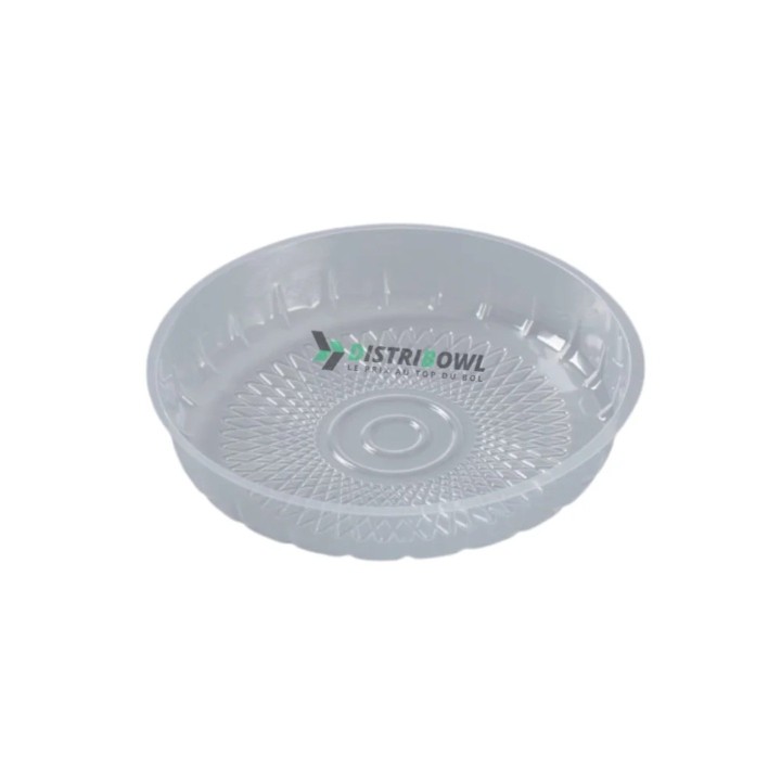 Inserto trasparente a 1 scomparto per ciotole kraft