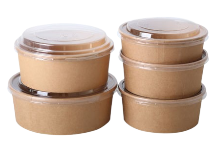 Bol kraft 500ml jetable - Grossiste bols kraft - Récipient alimentaire écologique 500ml prix avantageux